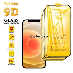 Lichicase per Xiaomi 14 Ultra 9D 9H pieno colla vetro temperato per <span class=keywords><strong>Redmi</strong></span> A3 pellicola di protezione dello schermo - Product Image 3