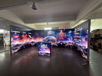 Stan Pameran Modular Bentuk U, Meja Resepsi, untuk Pameran Dagang, Konferensi, Pertemuan, Gym, dan Kebugaran