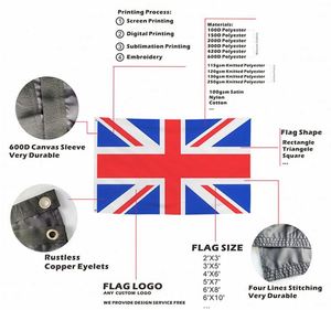 Banderas Deportivas Personalizadas de Poliéster Ecológico con Impresión Digital de 3x5 pies para Fiestas, Eventos y Regalos - Product Image 5