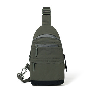 Sac banane en nylon imperméable pour sports de plein air OEM/ODM, sac bandoulière pour homme, petit sac de ceinture pour le cyclisme avec porte-bouteille d'eau - Product Image 4