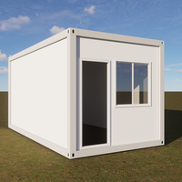 Conteneur de bureau modulaire préfabriqué Keesson, étanche, fabriqué en panneaux sandwich pour une utilisation en extérieur, pour abri de voiture