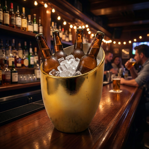 Op maat gemaakte dranken emmers van acryl plastic voor bier, wijn en andere dranken voor feesten - Product Image 2