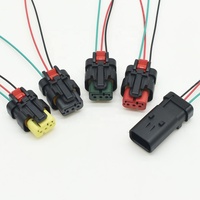 Konektor Katup Solenoid Camshaft Sensor 3 Pin Tahan Air 776523-1 776523-2 776429-1 untuk Excavator CAT Carter