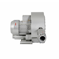 Souffleur électrique AC à haute pression régénératif à 2 étages en alliage d'aluminium 380V 50Hz OEM pour système de flottation à air dissous DAF WWTP