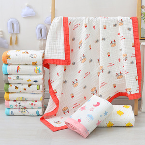 Coperta Fasciatoio in Mussola per Neonati, Popolare Asciugamano da Bagno in <span class=keywords><strong>Cotone</strong></span> Stampato per Bambini, <span class=keywords><strong>Accappatoio</strong></span> - Product Image 3