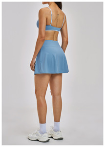 Vêtements de sport personnalisés Yoke Activewear, ensemble de sport 2 pièces pour femme, tenue de yoga, vêtements de tennis - Product Image 5