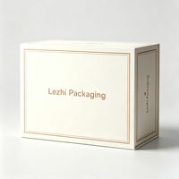 Boîte cadeau magnétique de luxe personnalisée pour vêtements, emballage haut de gamme en carton rigide pour vêtements, lingerie, boîte d'expédition pour vêtements, sweat-shirt