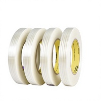 Bande de filaments simples en fibre de verre renforcée, haute résistance, 600 lb/pouce, en caoutchouc, pour le renforcement industriel et le regroupement (890MSR)