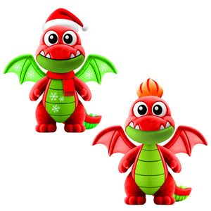 Cina produttore di fabbrica personalizzato nuovo Design Anime peluche drago giocattolo adorabile cartone animato peluche dinosauro peluche giocattolo di peluche - Product Image 1