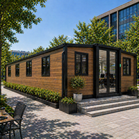Casa Contenedor Prefabricada Expandible de 40 Pies en Venta en China y Casa Prefabricada de 40 Pies