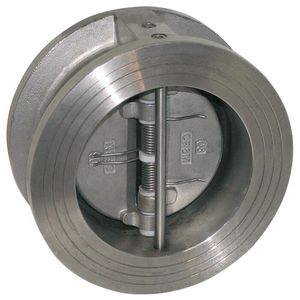 Válvula de Retención de Disco Doble de Una Vía DN50-600 con Certificación CE, Estándar BS <span class=keywords><strong>EN</strong></span> ASME DIN, Material DI <span class=keywords><strong>CI</strong></span> SS304, Asiento de EPDM - Product Image 4