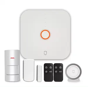 Plate-forme d'alarme de sécurité pour maison intelligente wi-fi 4G système d'alarme d'alerte SOS d'urgence