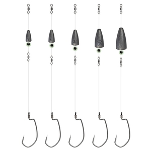 Hameçons Carolina Rigs Jig 7g 10g 14g 20g 28g pour la pêche au bar et au poisson-chat en eau profonde, personnalisation OEM - Product Image 1