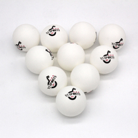 YJ yunjia plastica bianca durevole ABS 40 + aggraffato palla da ping pong club formazione all'ingrosso Premium 3 stelle palline da ping pong