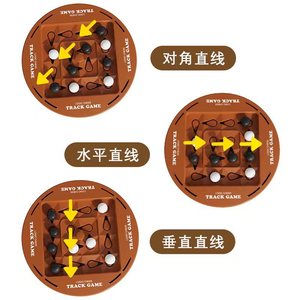 Juego de mesa educativo de plástico con pista de ajedrez lógico para niños de 4 a 6 años, juguete familiar para jugar en interiores - Product Image 4