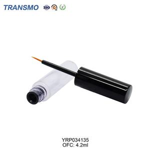 Tube d'eye-liner vide personnalisé 4 ml à faible MOQ, blanc, avec pinceau OEM, marque privée - Product Image 3