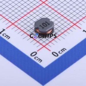 Inducteur de puissance SMD CD42 101M 100UH, 4,5x4mm (Inductance : ) (Précision : 20%) Courant nominal : 100mA - Product Image 1