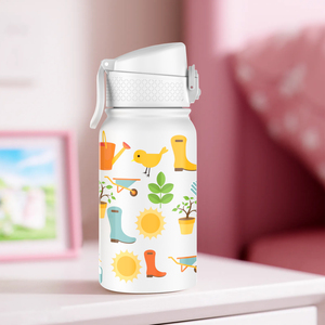 3d Cute Printing Stainless Steel Hot And Cool 350ml Water <b>Bottle</b> Children Thermal Insulated Water <b>Bottle</b> - Product Image 4