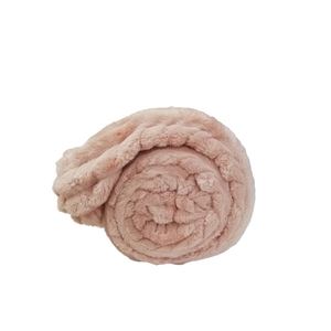 Coperta in Peluche Rosa 100% Poliestere, Plaid Raschel di Lusso, Calda e Morbida, Personalizzabile 130x160 cm 5kg per Uso Domestico Invernale - Product Image 2