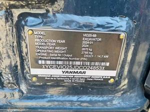 รถขุดขนาดเล็กยี่ห้อ Yanmar รุ่น VIO25 ปี 2024 มือสอง นำเข้าจากญี่ปุ่นแท้ รุ่น Vio35-6 35-6A 35-6B น้ำหนัก 3.5 ตัน 3 ตัน รถขุดมือสองสมรรถนะสูง - Product Image 5