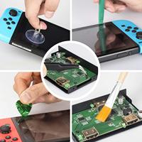 Kit d'outils de réparation de console de jeu NS, jeu de 17 pièces, acier allié S2 et ABS