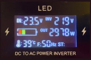 LiHELi 7000W เครื่องแปลงไฟฟ้ากระแสตรงเป็นกระแสสลับแบบ Pure Sine Wave สำหรับรถยนต์และบ้าน 12V 220V 4000W รุ่น LIS7000W Pure Sine Wave - Product Image 3
