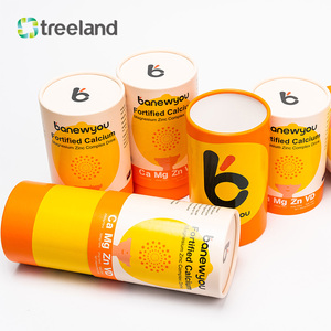 Confezionamento di cartone del tubo di carta stampato ecologico di lusso per la caramella dei chicchi di caffè del tè per uso del cioccolato - Product Image 3