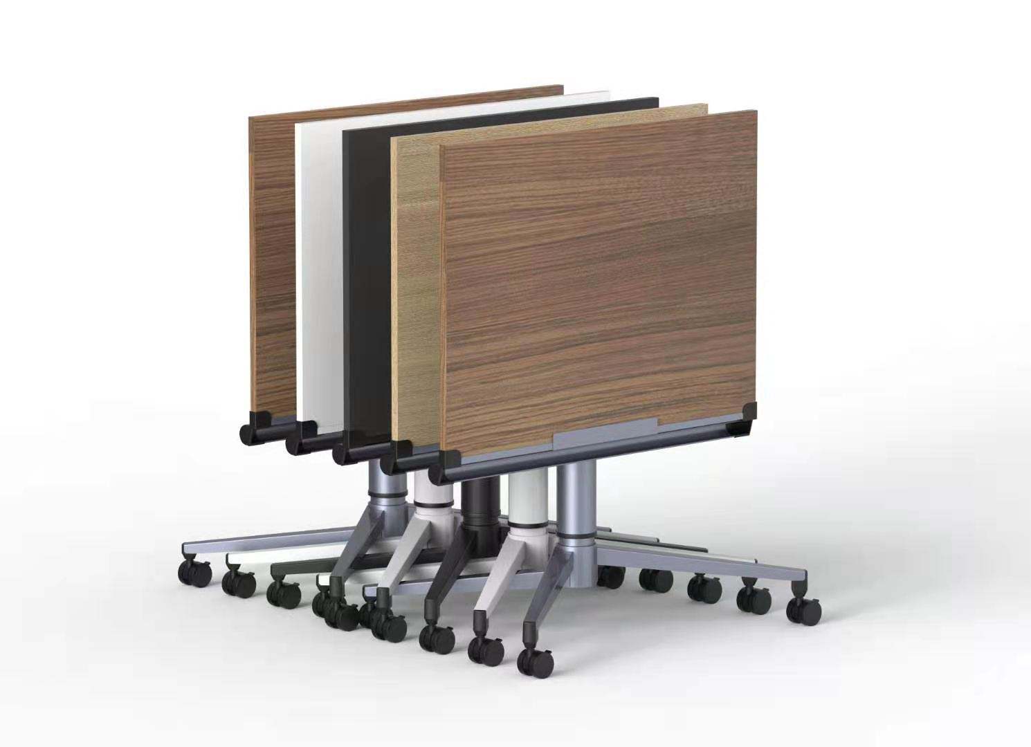 White, Black, Brown, Natural Color