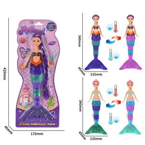 Nouvelle poupée sirène <span class=keywords><strong>de</strong></span> 13 pouces pour filles, <span class=keywords><strong>cheveux</strong></span> changeants <span class=keywords><strong>de</strong></span> <span class=keywords><strong>couleur</strong></span>, poupée princesse sirène fantastique - Product Image 6