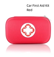 Trousse de Premiers Secours pour Camping en Extérieur, Contient 18 Articles Médicaux, Sac Médical de Voiture, Kit de Survie d'Urgence à Coque Rigide