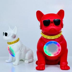 Haut-parleur <span class=keywords><strong>Pit</strong></span> <span class=keywords><strong>Bull</strong></span> Dog à <span class=keywords><strong>prix</strong></span> d'usine avec lumières LED, prise en charge USB et Micro SD pour téléphones portables et appareils, noir - Product Image 3