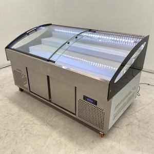 Barbecue Vitrine Réfrigérée Buffet Hot Pot Échelle En Acier Inoxydable Vaporisateur Glace Congélateur Commercial Personnalisé et Réfrigérateur - Product Image 6