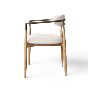 Sageliving-Juego de mesa de comedor moderno de madera maciza con sillas tapizadas <span class=keywords><strong>para</strong></span> cocina y comedor, muebles <span class=keywords><strong>para</strong></span> el hogar - Product Image 4