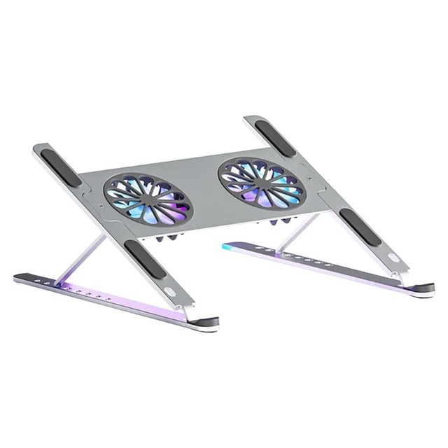 X523-1 Wholesale Oem Adjustable Tablet Laptop Cooling Pads Laptop Stand With Usb Fan