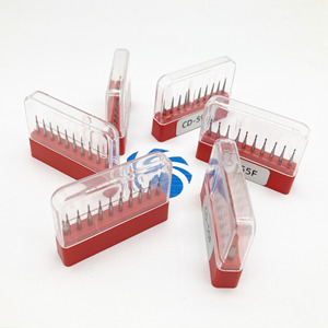 Fresa Dental de Alta Velocidad, Fresa de Diamante de Etiqueta Roja CD-EF, Abrasivo Fino Transfronterizo, para Dientes de Niños, Accesorio Dental - Product Image 4
