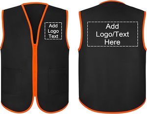 Chaleco de Uniforme Profesional para Supermercado, Ligero y Transpirable, con Múltiples Bolsillos para Personal, Cajeros y Clérigos de Inventario - Product Image 3