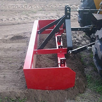 Matériel agricole : Lame de tracteur de 6 pieds, niveleuse de terrain, niveleuse à boîte, racloir à boîte