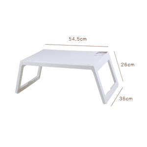 Mesa cuadrada pequeña de plástico plegable al por mayor, escritorio de ordenador con cama plegable perezosa para dormitorio, estudio, escritorio sencillo con ventanal para dormitorio - Product Image 5