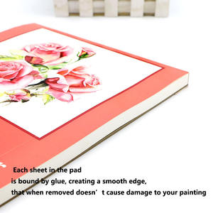 Bview Art 300gsm art sketch acquerello libro carta 20 pagine pittura aquarelle per adulti e bambini disegno - Product Image 5