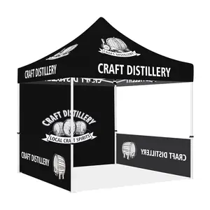 Custom 10x10 Aluminum Frame Canopy Tent:Pop-Up Outdoor Shelter With Professional Grade Durability Ideal For Beach Events More