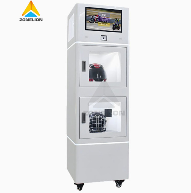 Dual Compartment Helmet Cleaner Sterilizer for Public and Commercial Use