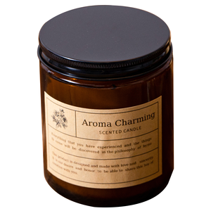 Vela perfumada sin humo de cera de soja, 8 OZ, pera, limón, albahaca, bergamota, cedro, lila, personalizada, con tapas y caja para aromaterapia casera - Product Image 6