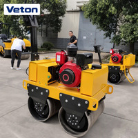 Compacteur routier mini 550 kg direct usine pour la restauration des nids-de-poule, les zones de stationnement et les améliorations des rues communautaires