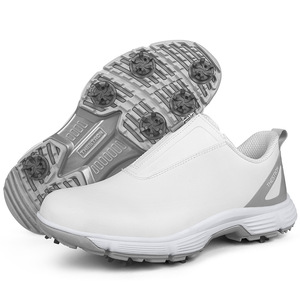 Lüks marka yeni modeller erkekler kadınlar için klasik <span class=keywords><strong>Golf</strong></span> ayakkabıları düz beyaz deri siyah kış sonbahar spor için spor tasarım - Product Image 3