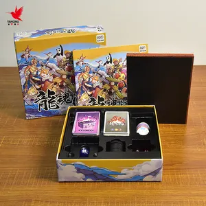 बोर्ड गेम पैकेजिंग के लिए लक्जरी कस्टम प्रिंटिंग पर्यावरण-अनुकूल रीसाइक्लेबल पेपर बोर्ड गेम बॉक्स