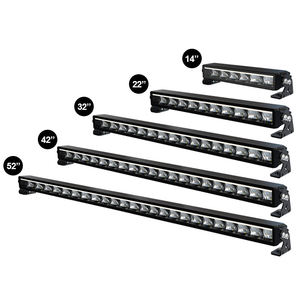Diseñado sin tornillos 42 pulgadas 60W 16000LM 6500K Combo IP68 e IP69K Barra de luz LED todoterreno de una sola fila a prueba de agua - Product Image 1