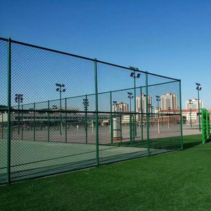 6 feet 10 feet 12 feet 50x50 60x60 màu xanh lá cây PVC sân vận động dây lưới hàng rào sân bóng đá hàng rào sân tennis hàng rào nhà sản xuất - Product Image 3