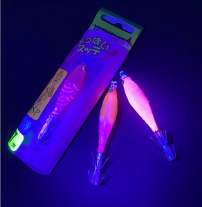 Señuelo de pesca Yamashita japonés OPPAI SUTTE UV de 3.8cm que brilla en la oscuridad, material ABS suave para pesca de camarones en ríos y arroyos. - Product Image 5