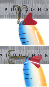 Nouveau leurre en métal OEM 32g, couleur personnalisée, cuillère, spinner dur, lame pailletée, appât vierge pour la pêche au bar en eau douce et en eau salée - Product Image 4