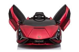BAB WAY Voiture électrique pour enfants sous licence <span class=keywords><strong>Aventador</strong></span> <span class=keywords><strong>12V</strong></span> 4x4 avec télécommande parentale, voiture jouet de luxe avec livraison DDP - Product Image 4